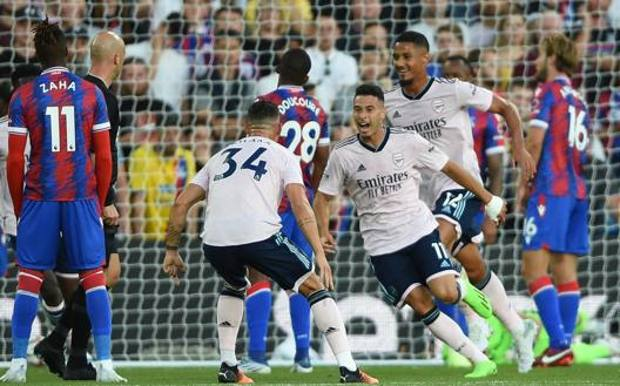 Via alla Premier, l’Arsenal parte col piede giusto: 2-0 al Crystal Palace￼