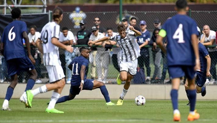 Juve, esordio da incubo in Youth League: sconfitta 5-3, a lezione dal Psg￼