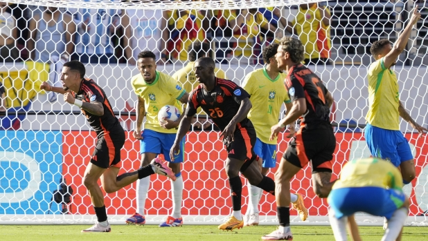 Brasile fermato dalla Colombia di super Rodriguez: troverà l’Uruguay nei quarti