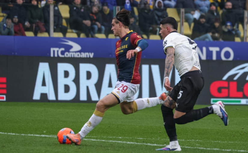 Colombo sbatte su Corvi: tra Parma e Genoa pareggio senza reti (e con poche emozioni)
